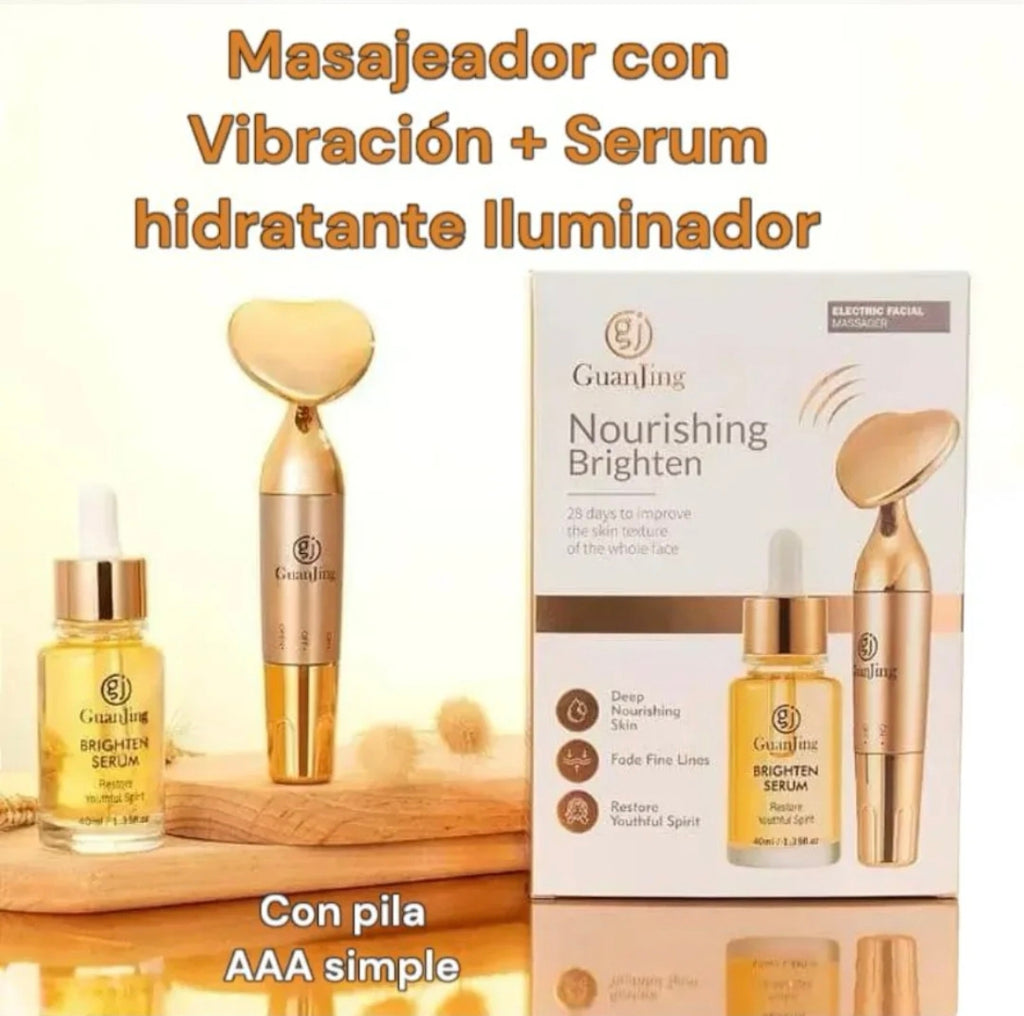 Kit Serum Guanjing+Masajeador Portátil
