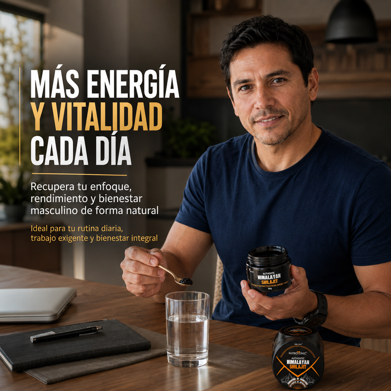 ¡VUELVE A SER TU MISMO! AUTHENTIC HIMLAYAN SHILAJIT - NUTROTONIC™
