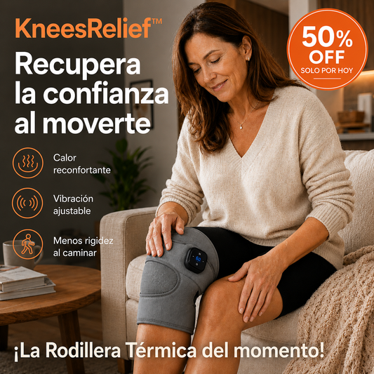 ¿TUS RODILLAS YA NO RESPONDEN IGUAL? KneesRelief™ LO CAMBIA TODO!