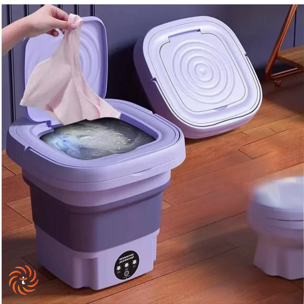 LLEVALA HOY! MINI LAVADORA PORTATIL 2 en 1!